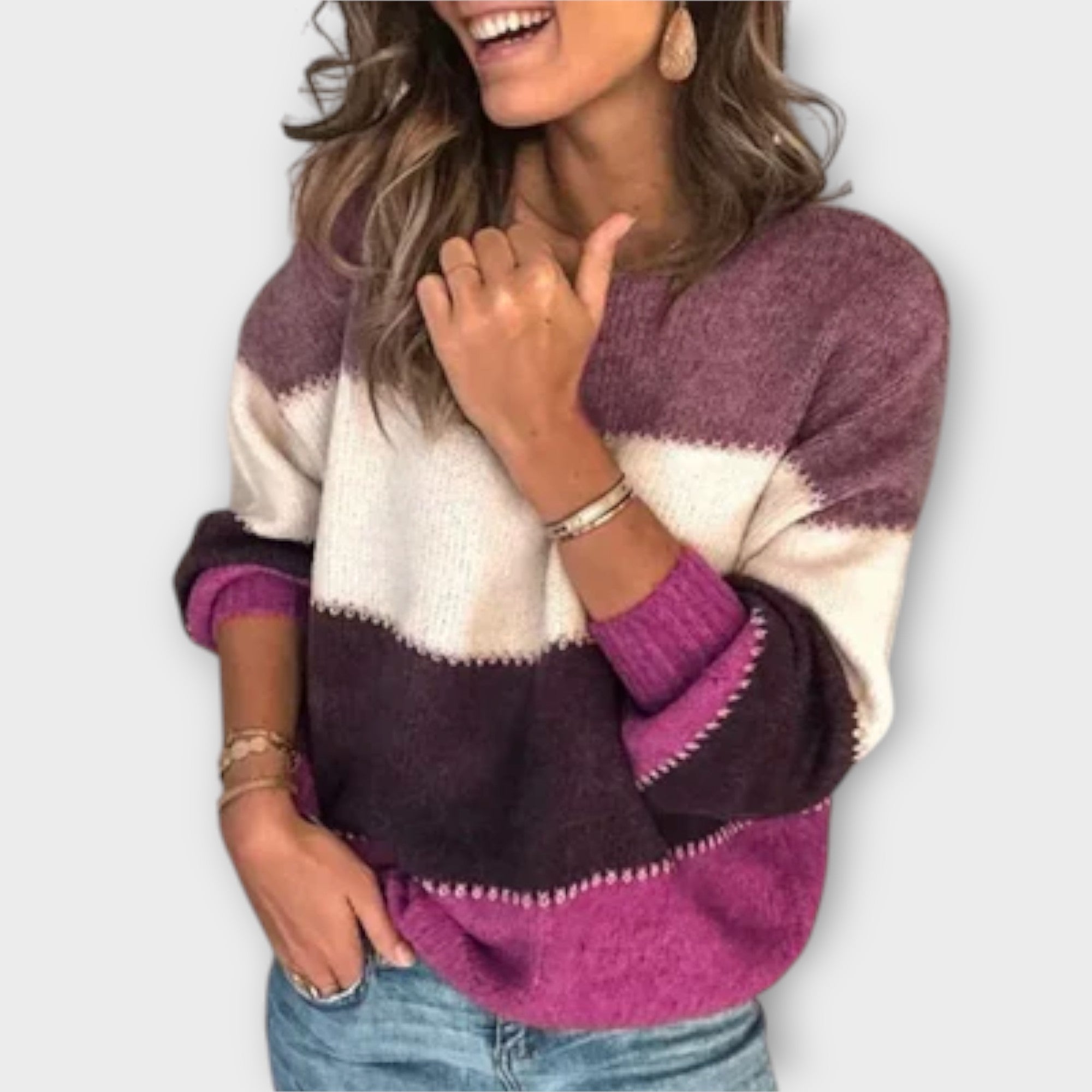 Elisa - Priložen in udoben pulover