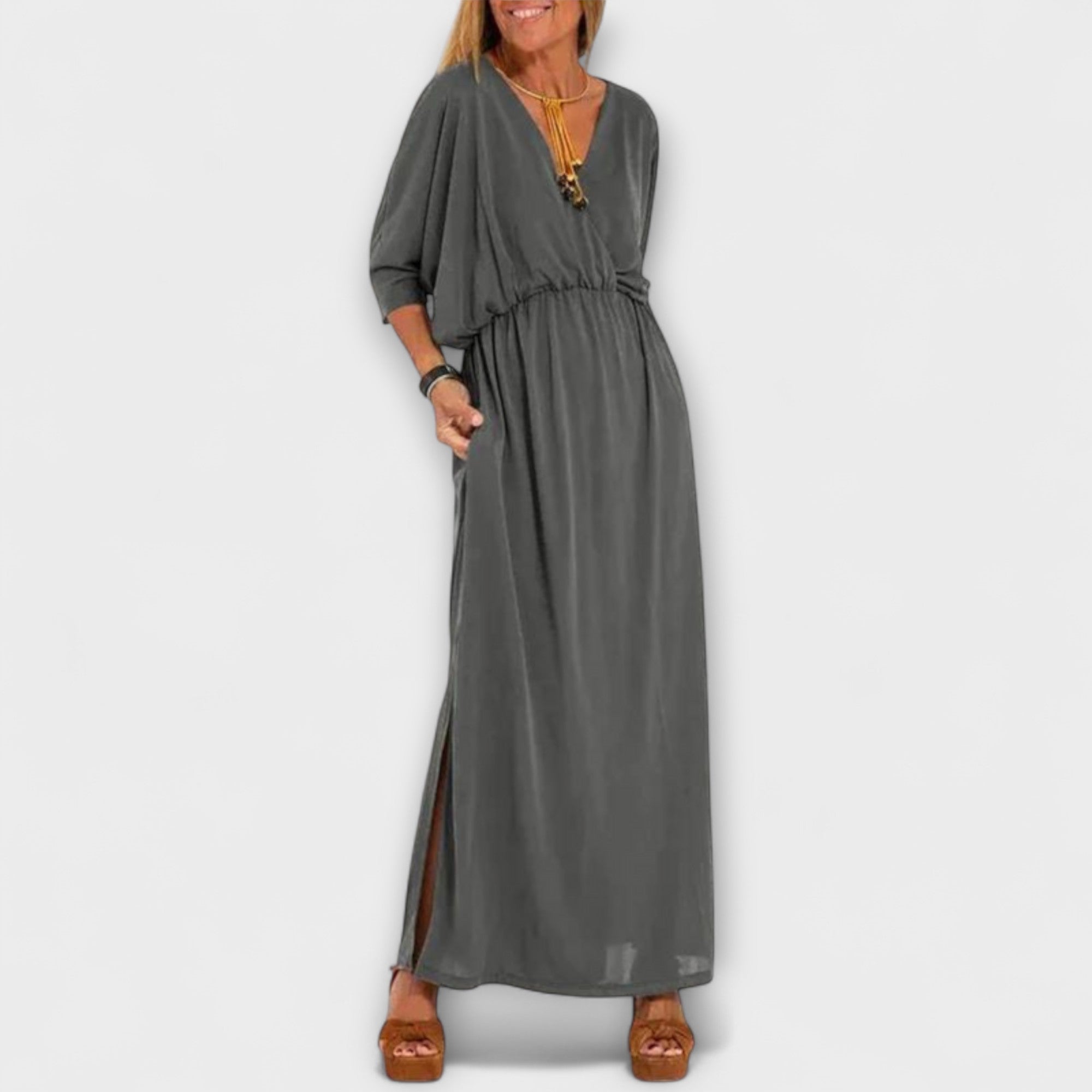 Lani - Vintage Maxi Oblačilo