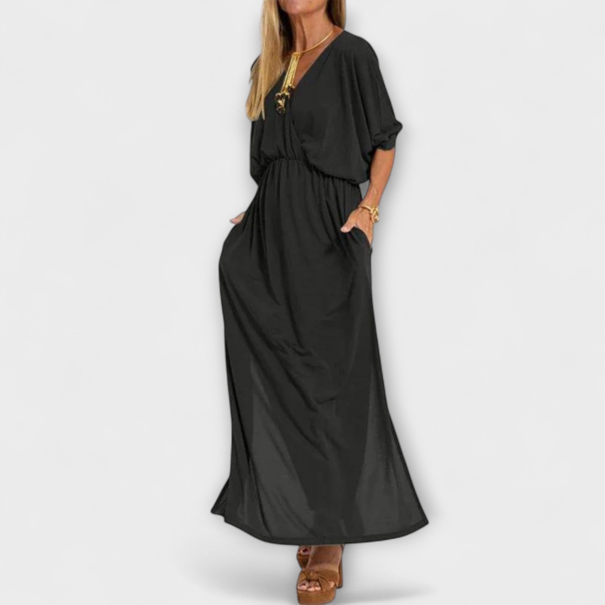 Lani - Vintage Maxi Oblačilo