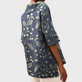 Lenka - Eleganten top z V-izrezom