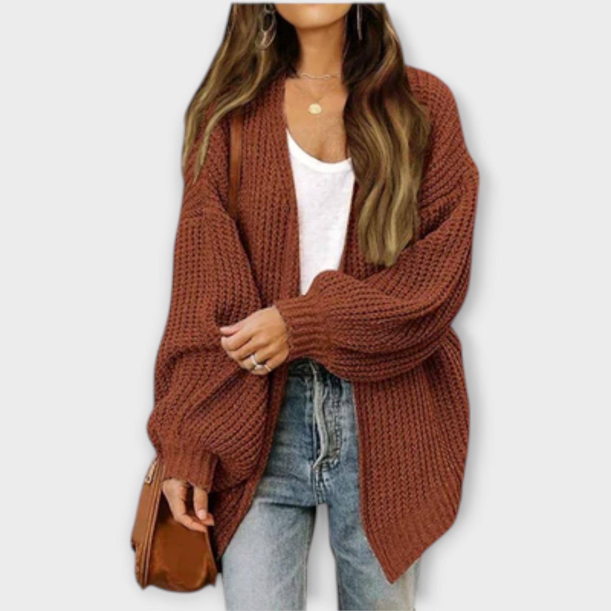 Leppa - Ležeren pleten cardigan