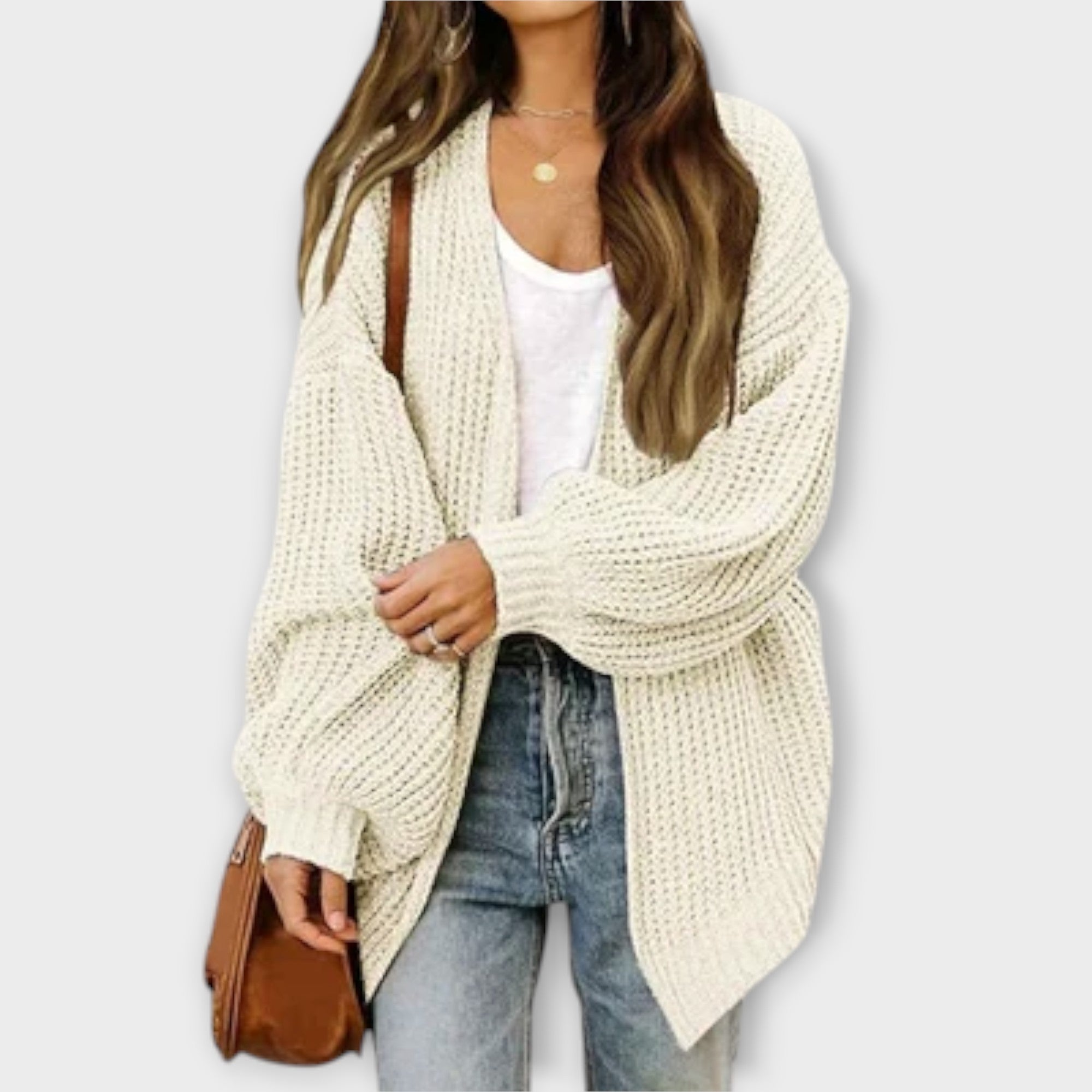 Leppa - Ležeren pleten cardigan