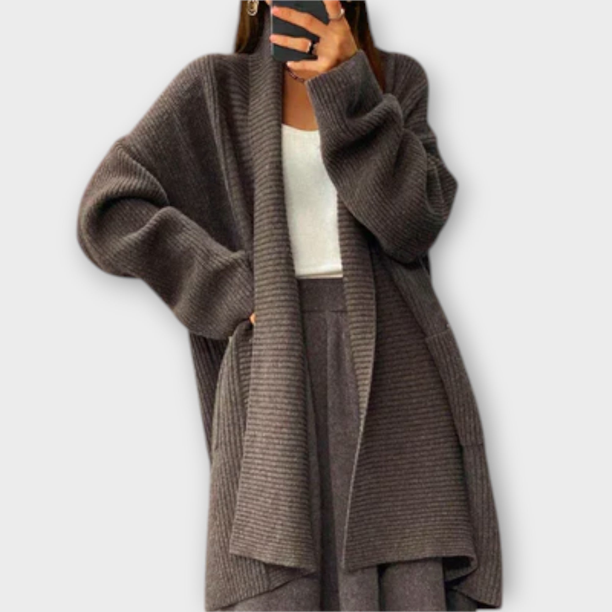 Euphemia - Dolg pleten cardigan