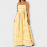 Svea - Maxi obleka v Bare Bloom