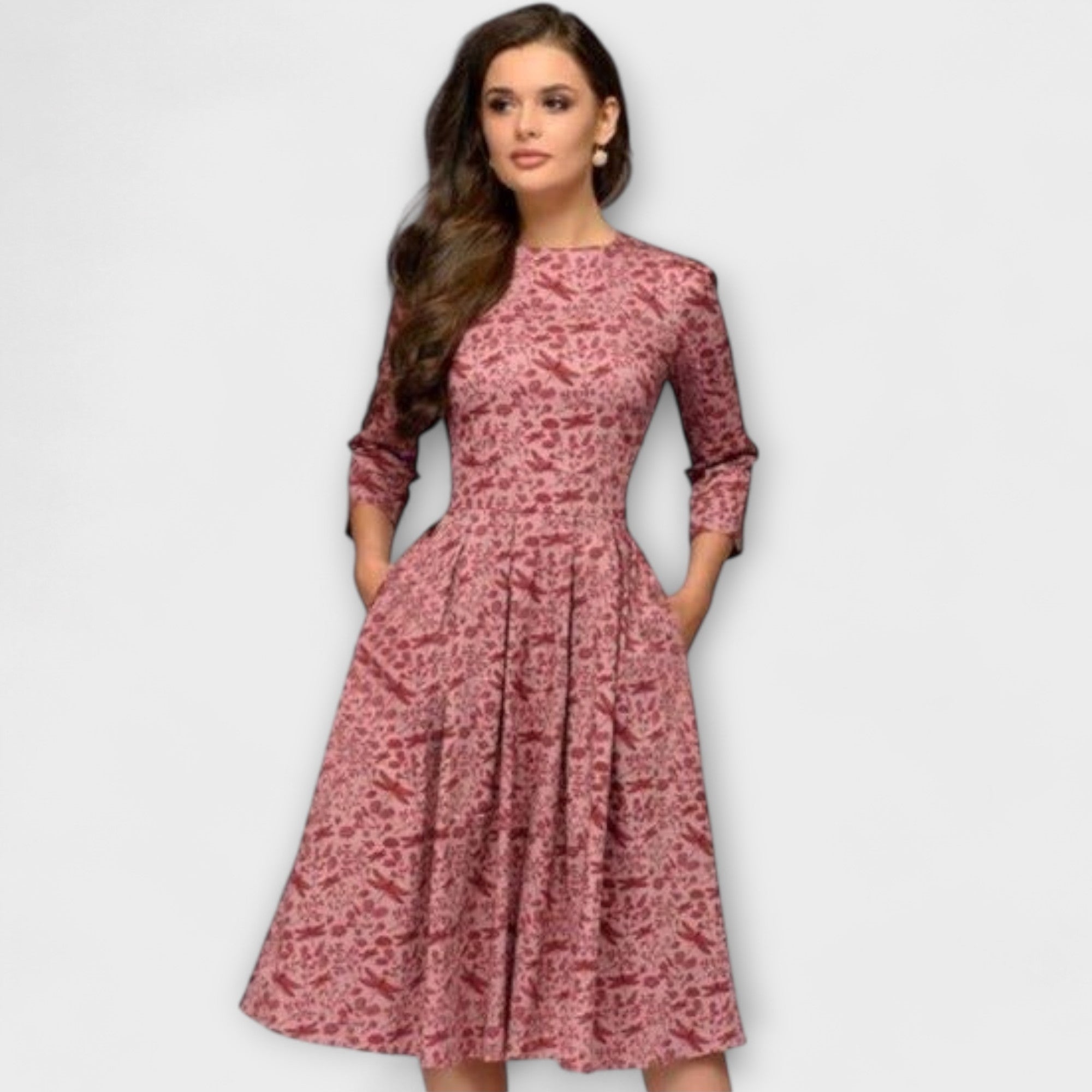 Retrozo - Elegantne obleke do polovice meč