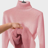 Kaja - Mehka Pulover s Turtleneck Ovratnikom