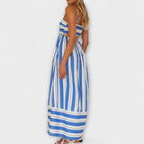Svea - Maxi obleka v Bare Bloom